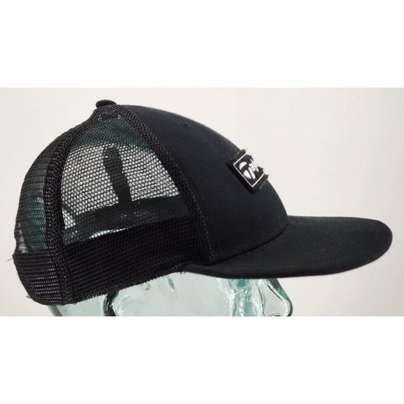 Taylormade Golf Snapback Hat Cap Black Patch Embroidered Logo Mesh Back OSFA - Picture 7 of 9